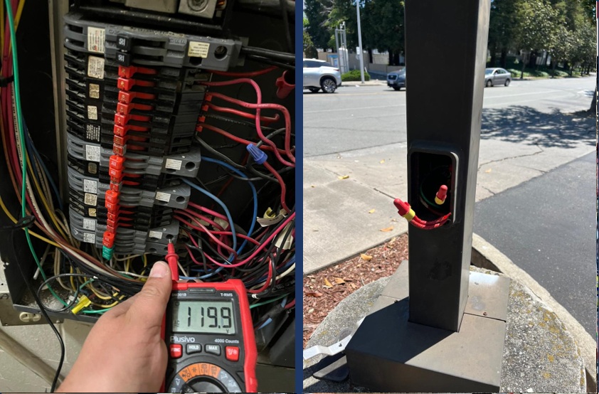 Commercial electrical diagnostics and exterior equipment repair